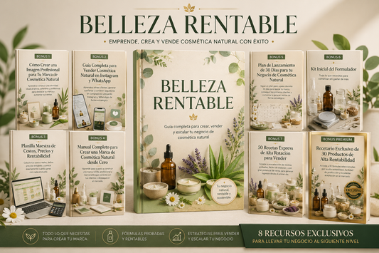 Belleza rentable: cosmetica natural
